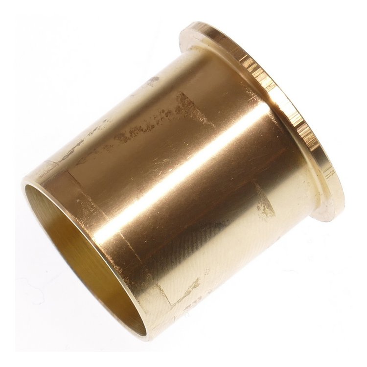 Stützhülse SHK 2823, Ø außen 22.8 mm innen 21 mm Verstärkungshülse Messing Gold