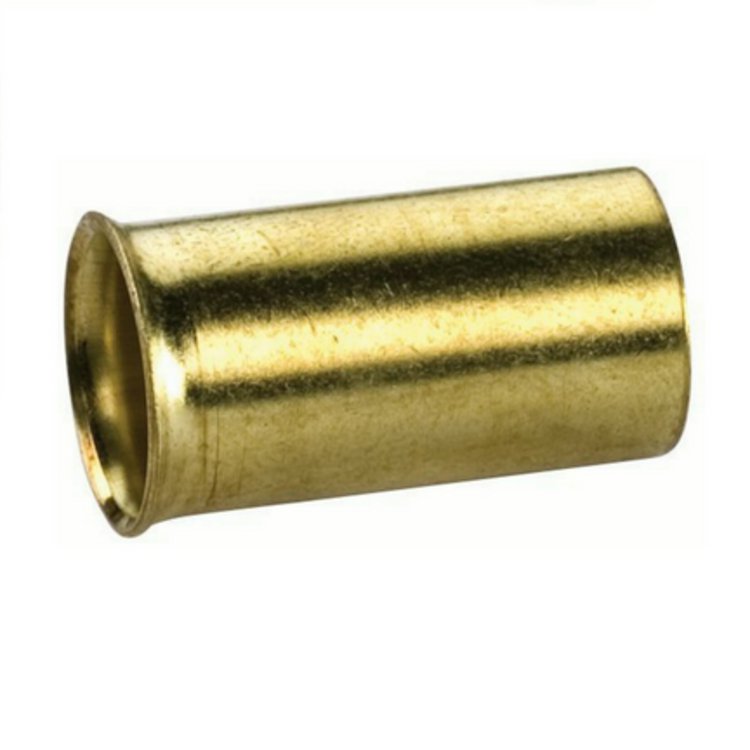 Stützhülse SHM 2220, Ø 22 mm, Ø außen 19,7 mm, Ø innen 18 mm, Gold, Messing