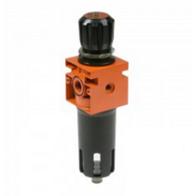Filterdruckregler FDM 612-12, Orange, innen G 1/2, Aluminiumdruckguss
